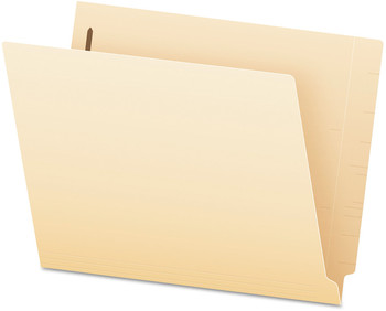 Pendaflex® SmartShield™ End Tab Fastener Folders 1 Letter Size, Manila Exterior, 50/Box