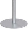 A Picture of product SAF-7512GR Safco® Hand Sanitizer Stand 61.25 x 12 Silver, Ships in 1-3 Business Days