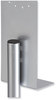 A Picture of product SAF-7512GR Safco® Hand Sanitizer Stand 61.25 x 12 Silver, Ships in 1-3 Business Days