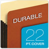 A Picture of product PFX-63274 Pendaflex® File Pocket with Tyvek® 5.25" Expansion, Letter Size, Redrope, 10/Box