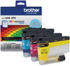 A Picture of product BRT-LC4063PKS Brother LC406 Inks LC4063PK INKvestment Ink, 1,500 Page-Yield, Cyan/Magenta/Yellow, 3 Pack