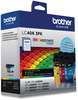 A Picture of product BRT-LC4063PKS Brother LC406 Inks LC4063PK INKvestment Ink, 1,500 Page-Yield, Cyan/Magenta/Yellow, 3 Pack