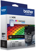 A Picture of product BRT-LC406BKS Brother LC406 Inks LC406BKS INKvestment Ink, 3,000 Page-Yield, Black