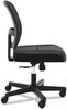 A Picture of product BSX-VL205MM10T HON® ValuTask® Mesh Back Task Chair Supports Up to 250 lb, 15" 19" Seat Height, Black