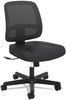 A Picture of product BSX-VL205MM10T HON® ValuTask® Mesh Back Task Chair Supports Up to 250 lb, 15" 19" Seat Height, Black