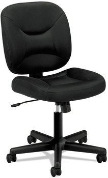 HON® VL210 Low-Back Task Chair Supports Up to 250 lb, 17" 20.5" Seat Height, Black