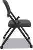 A Picture of product BSX-VL304BLK HON® VL304 Mesh Back Nesting Chair Supports Up to 250 lb, 19" Seat Height, Black Base