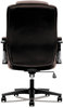 A Picture of product BSX-VL402EN45 HON® HVL402 Series Executive High-Back Chair Supports Up to 250 lb, 17" 21" Seat Height, Brown Seat/Back, Black Base