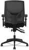 A Picture of product BSX-VL582ES10T HON® VL582 High-Back Task Chair Supports Up to 250 lb, 19" 22" Seat Height, Black