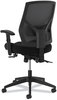 A Picture of product BSX-VL582SB11T HON® Crio™ High-Back Task Chair with Asynchronous Control Supports Up to 250 lb, 18" 22" Seat Height, Black