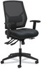 A Picture of product BSX-VL582SB11T HON® Crio™ High-Back Task Chair with Asynchronous Control Supports Up to 250 lb, 18" 22" Seat Height, Black