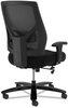 A Picture of product BSX-VL585ES10T HON® Crio™ Big & Tall Mid-Back Task Chair and Supports Up to 450 lb, 18" 22" Seat Height, Black