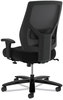 A Picture of product BSX-VL585ES10T HON® Crio™ Big & Tall Mid-Back Task Chair and Supports Up to 450 lb, 18" 22" Seat Height, Black