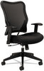 A Picture of product BSX-VL702MM10 HON® VL702 Mesh High-Back Task Chair Supports Up to 250 lb, 18.5" 23.5" Seat Height, Black
