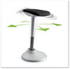 A Picture of product BSX-VLPERCHAS10X HON® Perch™ Series Seat, Backless, Supports Up to 250 lb, Black Silver Base