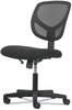 A Picture of product BSX-VST101 Sadie™ 1-Oh-One Mid-Back Task Chairs Supports Up to 250 lb, 17" 22" Seat Height, Black