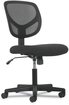 Sadie™ 1-Oh-One Mid-Back Task Chairs Supports Up to 250 lb, 17" 22" Seat Height, Black