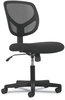 A Picture of product BSX-VST101 Sadie™ 1-Oh-One Mid-Back Task Chairs Supports Up to 250 lb, 17" 22" Seat Height, Black