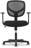 A Picture of product BSX-VST102 Sadie™ 1-Oh-Two Mid-Back Task Chairs Supports Up to 250 lb, 17" 22" Seat Height, Black