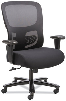 Sadie™ 1-Fourty-One Big & Tall Mesh Task Chair Big/Tall Supports Up to 400 lb, 19.2" 22.85" Seat Height, Black