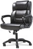 A Picture of product BSX-VST305 Sadie™ Mid-Back Executive Chair Supports Up to 225 lb, 19" 23" Seat Height, Black