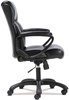 A Picture of product BSX-VST305 Sadie™ Mid-Back Executive Chair Supports Up to 225 lb, 19" 23" Seat Height, Black