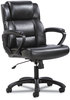 A Picture of product BSX-VST305 Sadie™ Mid-Back Executive Chair Supports Up to 225 lb, 19" 23" Seat Height, Black