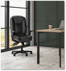 A Picture of product BSX-VST331 Sadie™ High-Back Executive Chair Supports Up to 225 lb, 17" 20" Seat Height, Black