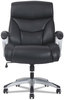 A Picture of product BSX-VST341 Sadie™ 3-Forty-One Big & Tall Chair and Supports Up to 400 lb, 19" 22" Seat Height, Black Seat/Back, Chrome Base