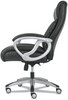 A Picture of product BSX-VST341 Sadie™ 3-Forty-One Big & Tall Chair and Supports Up to 400 lb, 19" 22" Seat Height, Black Seat/Back, Chrome Base