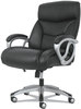 A Picture of product BSX-VST341 Sadie™ 3-Forty-One Big & Tall Chair and Supports Up to 400 lb, 19" 22" Seat Height, Black Seat/Back, Chrome Base