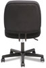 A Picture of product BSX-VST401 Sadie™ 4-Oh-One Mid-Back Armless Task Chair, Supports Up to 250 lb, 15.94" 20.67" Seat Height, Black