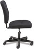 A Picture of product BSX-VST401 Sadie™ 4-Oh-One Mid-Back Armless Task Chair, Supports Up to 250 lb, 15.94" 20.67" Seat Height, Black