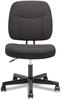 A Picture of product BSX-VST401 Sadie™ 4-Oh-One Mid-Back Armless Task Chair, Supports Up to 250 lb, 15.94" 20.67" Seat Height, Black