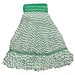 A Picture of product BEB-162024 MICROFIBER LOOPED END STRING MOP – LARGE- WIDE BAND – GREEN