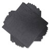 A Picture of product MOR-VT522 Morcon Beverage Napkin 2-Ply, 9 X 9.5 Black 1,000 per case. 100% Recycled content (70% post-consumer)