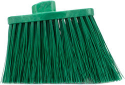 Sparta Duo-Sweep Unflagged Color-Coded Angle Brooms, Head Only. Green. 12 each/case.