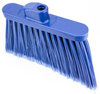 A Picture of product CFS-36867EC14 Sparta Duo-Sweep Flagged Color-Coded Angle Brooms, Head Only. Blue. 12 each/case.