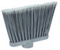 A Picture of product CFS-36867EC23 Sparta Duo-Sweep Flagged Color-Coded Angle Brooms, Head Only. Gray. 12 each/case.