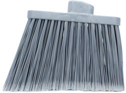 Sparta Duo-Sweep Flagged Color-Coded Angle Brooms, Head Only. Gray. 12 each/case.