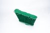 A Picture of product CFS-36867EC09 Sparta Duo-Sweep Flagged Color-Coded Angle Brooms, Head Only. Green. 12 each/case.