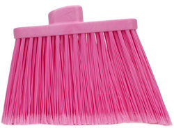 Sparta Duo-Sweep Flagged Color-Coded Angle Brooms, Head Only. Pink. 12 each/case.