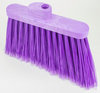 A Picture of product CFS-36867EC68 Sparta Duo-Sweep Flagged Color-Coded Angle Brooms, Head Only. Purple. 12 each/case.