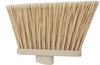 A Picture of product CFS-36867EC25 Sparta Duo-Sweep Flagged Color-Coded Angle Brooms, Head Only. Tan. 12 each/case.