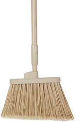 Sparta Duo-Sweep® Angle Brooms, Flagged Bristle with Handle. 56 in. Tan. 12 each/case.