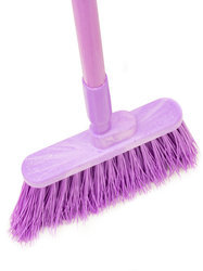 Sparta Duo-Sweep® Angle Brooms, Unflagged Bristle with Handle. 56 in. Purple. 12 each/case.