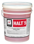 A Picture of product SPT-102905 Halt® 5 Disinfectant Cleaner. 5 gal. Orange. Fresh scent. 1 pail.