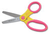 A Picture of product ACM-14596 Westcott® Ultra Soft Handle Scissors with Antimicrobial Protection w/Antimicrobial Rounded Tip, 5" Long, 2" Cut Length, Randomly Assorted Straight