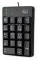 A Picture of product ADE-AKB601UB Adesso Spill-Resistant 18-Key Numeric Keypad Black