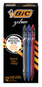 A Picture of product BIC-RGLCG11A BIC® Gel-ocity™ Quick Dry Retractable Gel Pen Fine 0.7 mm, Three Assorted Ink and Barrel Colors, Dozen